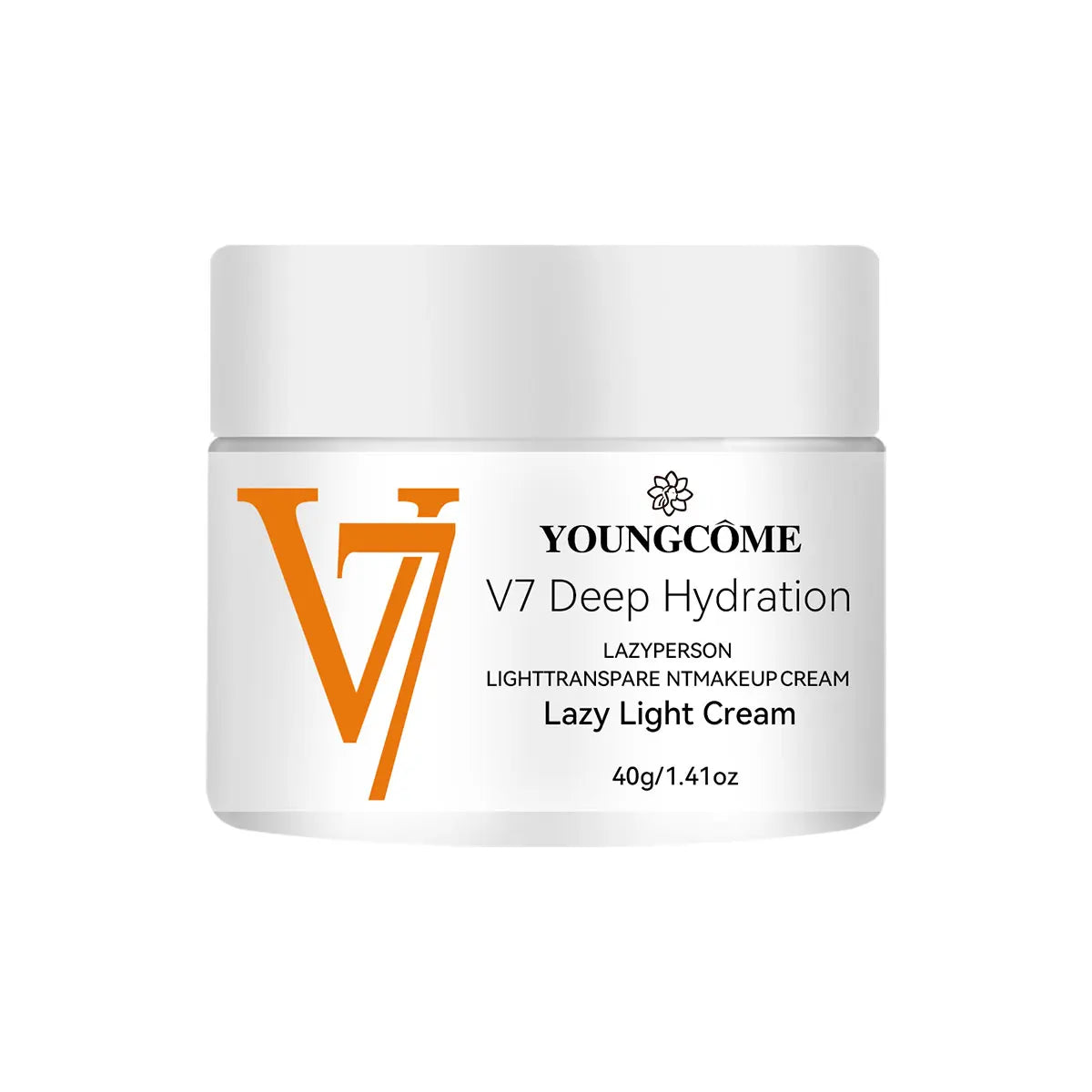 Face Cream V7 Deep Hydration Waterlight Instant Whitening Moisturizing Cream Vitamin H Nourish Brighten Skin Tone Fade Blemishes Oasis Select 40g