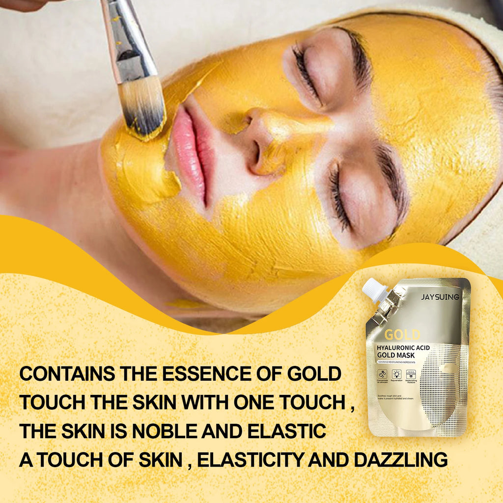 Jaysuing Gold Peel-Off Face Mask – Pores, Firming & Fine Lines Peel-Off Face Mask Oasis Select