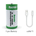 1.5V Constant Voltage Output D Size Rechargeable Batteries,Cost-Saving with Cycle Charging,Stable/large capacity/high cycle life Oasis Select 1 Battery