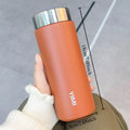 1pcs Mini Insulated Cup Made of Stainless Steel with High Aesthetic Value Cute and Portable Small Business Gift Oasis Select Large caramel red 51-100ml