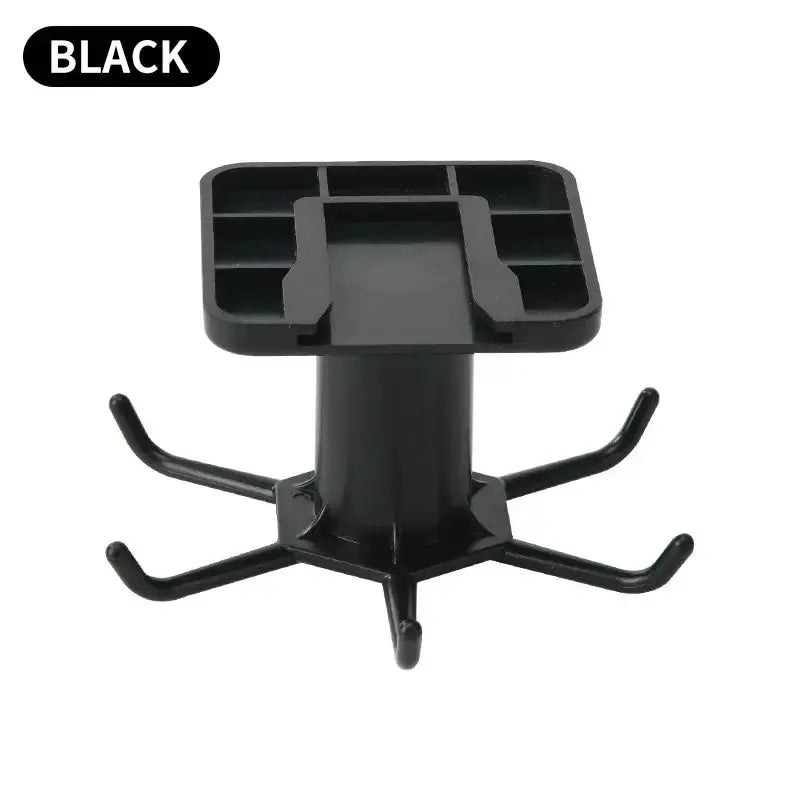 Kitchen Hooks Rotating Storage Rack Without Punching Wall-Mounted Kitchenware Supplies Gods Multifunctional Shelves Oasis Select G420B