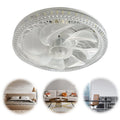2-in-1 LED Ceiling Fan Light E26/E27 | 3-Speed Remote Control LED Ceiling Fan Light Oasis Select 7 x United States