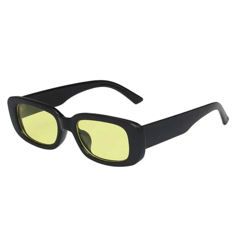 New Small Sunglasses Women Men Trendy Vintage Brand Designer Hip Hop Square Green Sun Glasses Female Eyewear Oasis Select