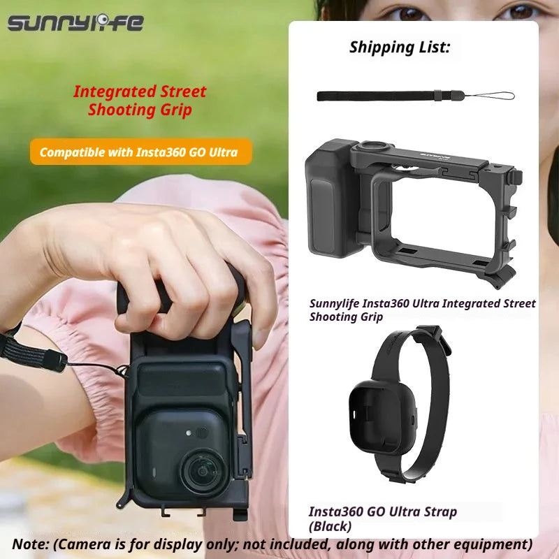 Sunnylife Street Photography Grip for Insta360 GO Ultra