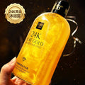 550ml 24K Gold Shower Gel Deep Clean Long Lasting Fragrance Bath Foam Foam Bath Liquid Body Wash Shampoo Moisture Skin Clean Oasis Select Moisturizing