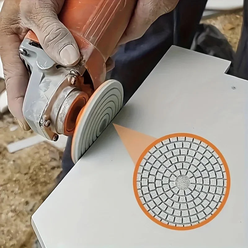80mm Diamond Polishing Pads – Wet/Dry Buff Discs for Stone Diamond Polishing Pad Oasis Select