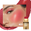 QiBest 3-in-1 Waterproof Blush Stick – Lips, Face & Eyes Multi-Use Blush Stick Oasis Select 09