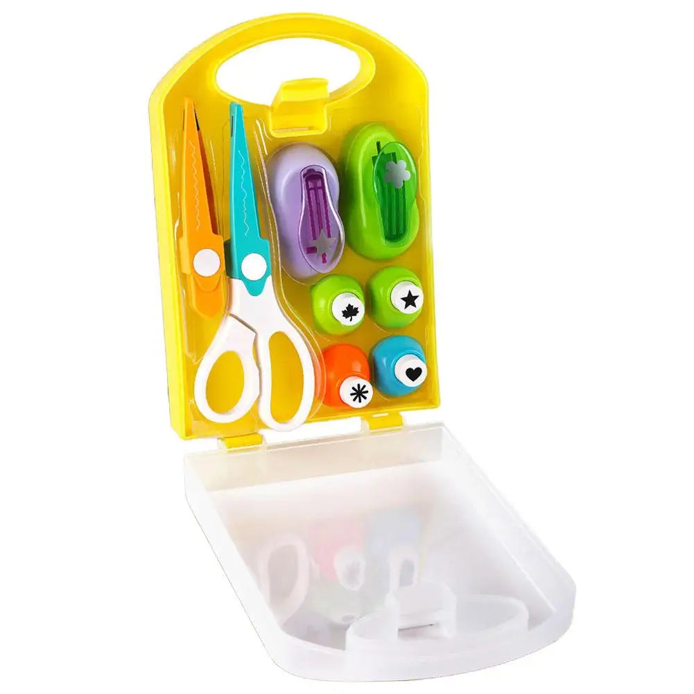 8-Piece Kids Hole Punch Set – DIY Scrapbooking & Card Making