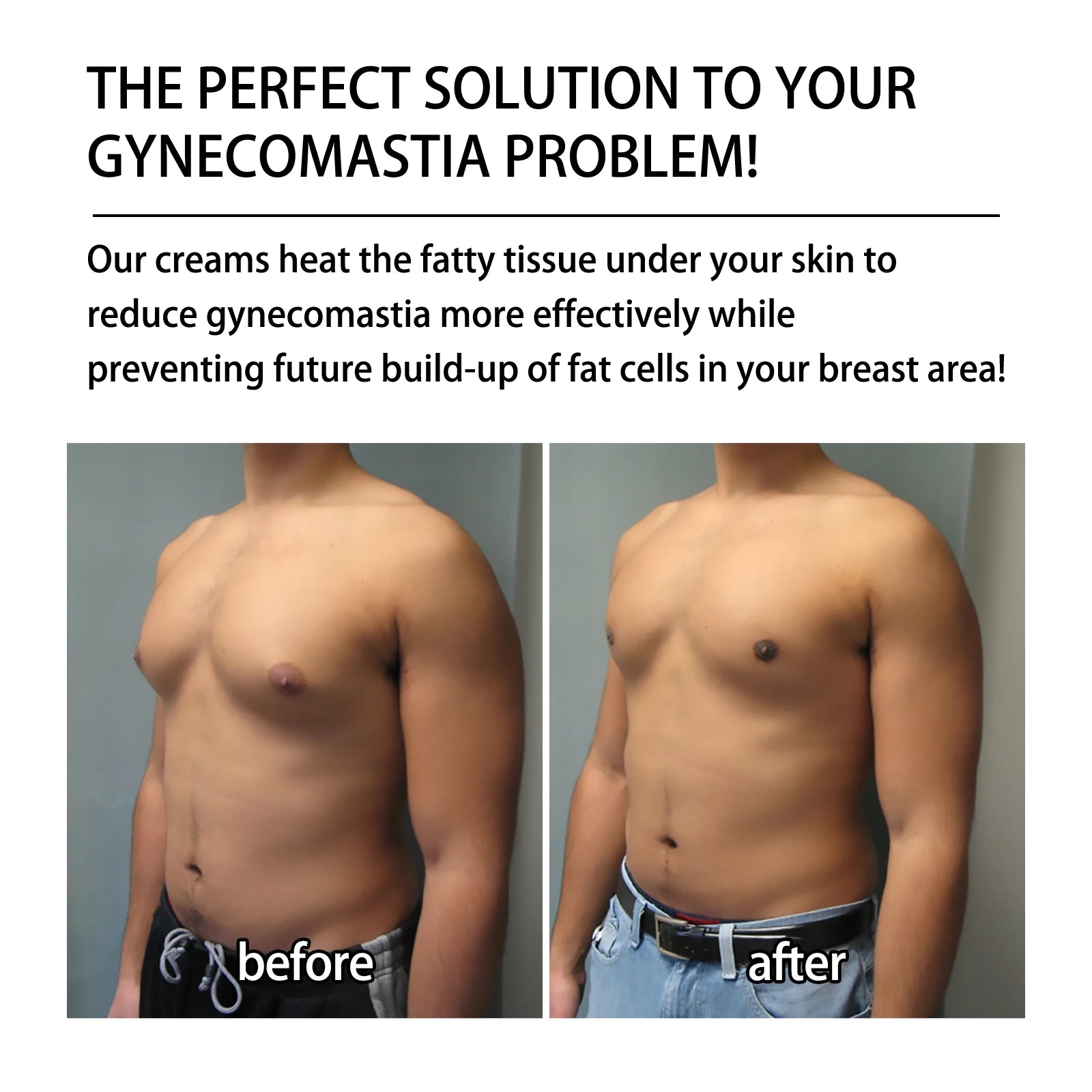 Men's Chest Firming Cream – Lightweight Daily Nourishing Formula Men's Body Cream Oasis Select