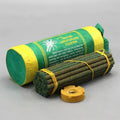 30PC Nepal Handmade Incense Sticks Ancient Tibetan Fragrance Colored Short Tube Thick Thread Incense Cedar Palo Santo White Sage Oasis Select Lemonggrass