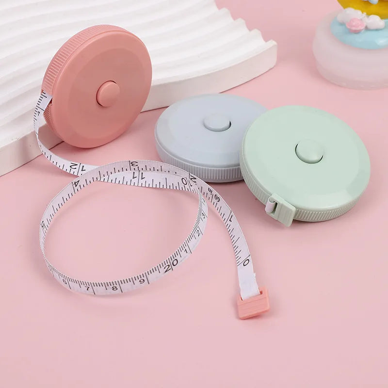 Tricot Tape Measure High Quality Retractable Measuring Ruler Small Tape Measure Portable Soft Tape Measure For Outdoor Students Oasis Select