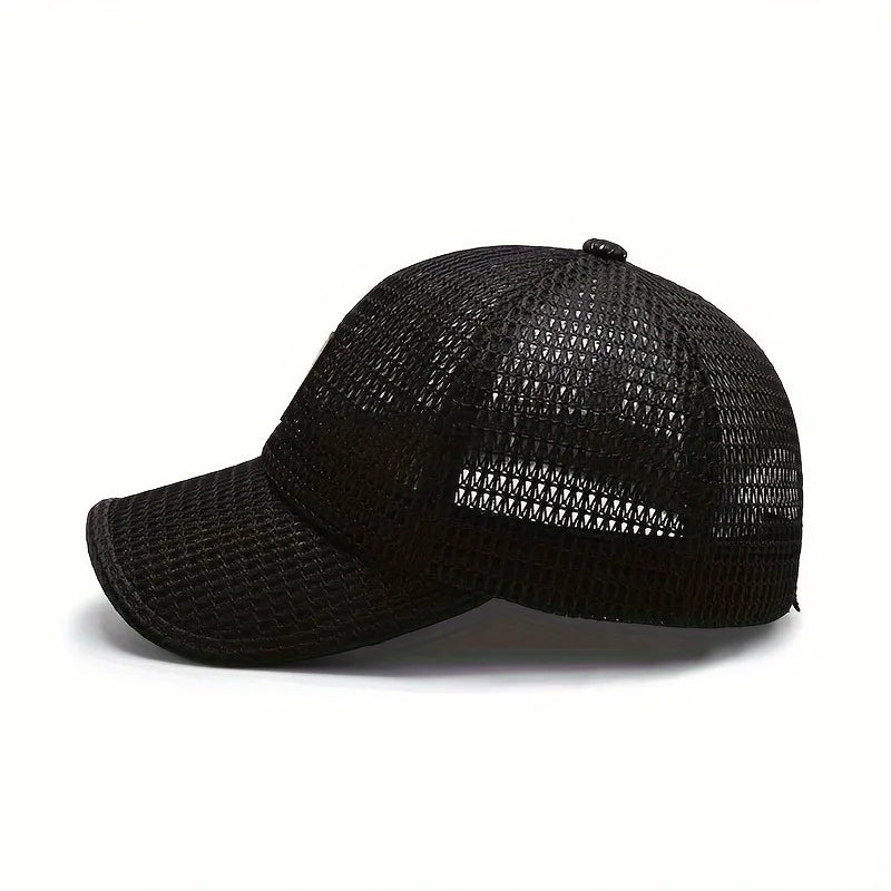 Breathable Mesh Baseball Caps - Adjustable, Quick-Drying, Casual Trucker Hats for Men & Women, Perfect for Summer Outdoors Oasis Select