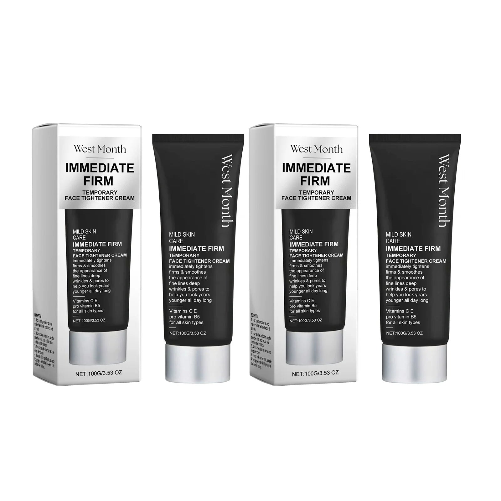 Firming Face Cream Reduce Fine Lines Impove Dryness Sagging Skin Increase Elasticity Soothing Lifting Rejuvenation Facial Care Oasis Select 2 X 100g boxed