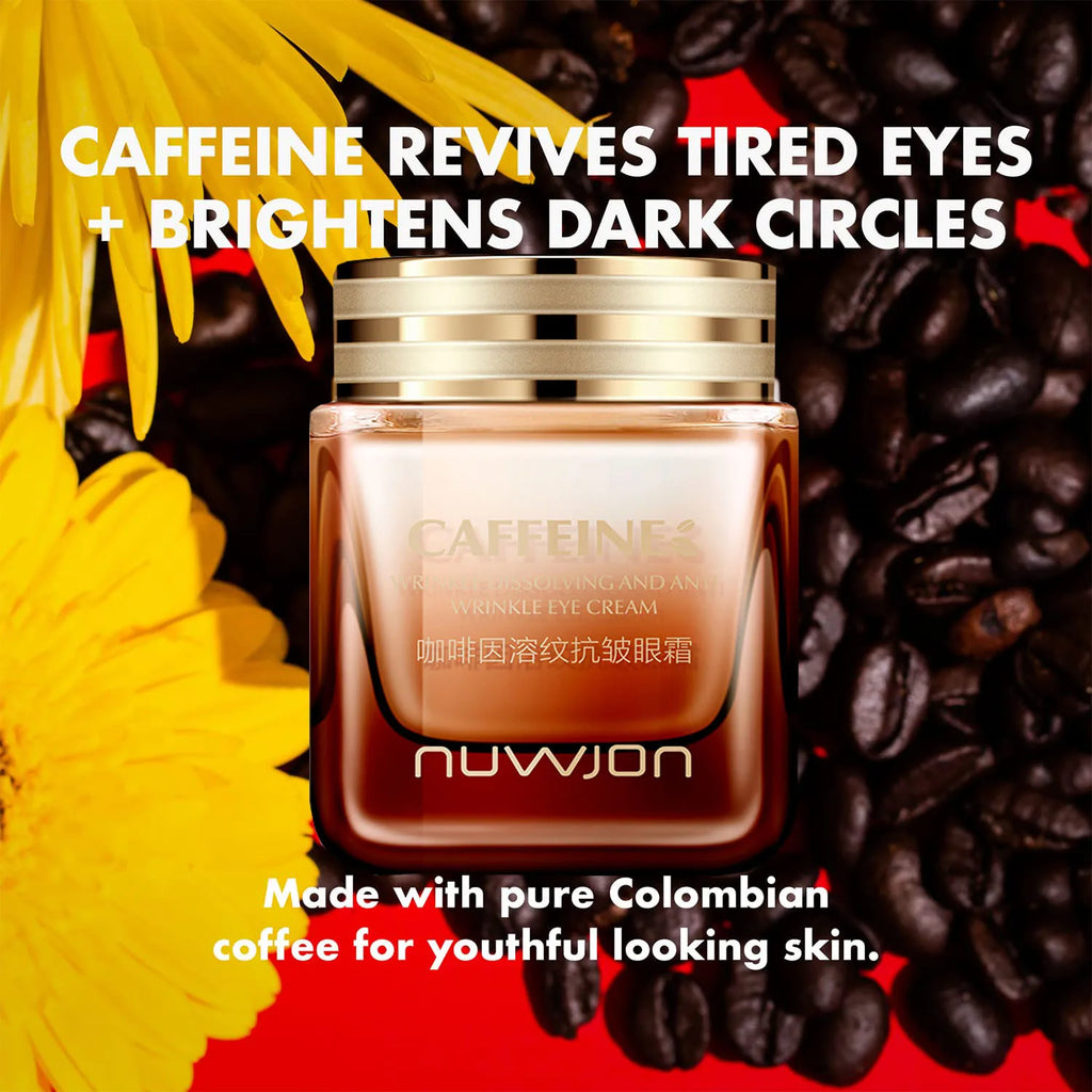 Caffeine Eye Cream – Dark Circles, Puffiness & Fine Lines