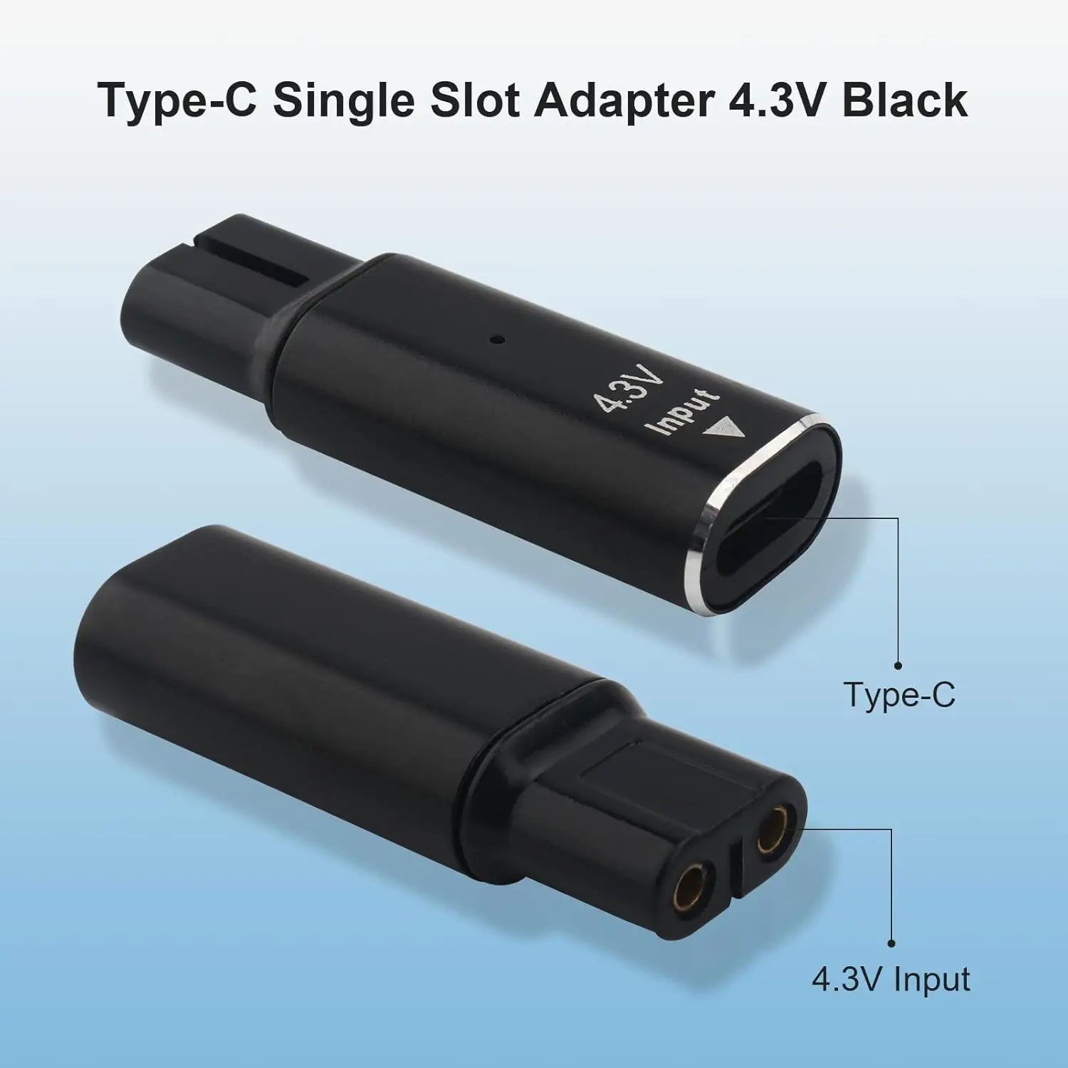 Type-C Adapter for Philips OneBlade QP2520 QP2515 QP2620 Charger Shaver Charging Adapter Oasis Select