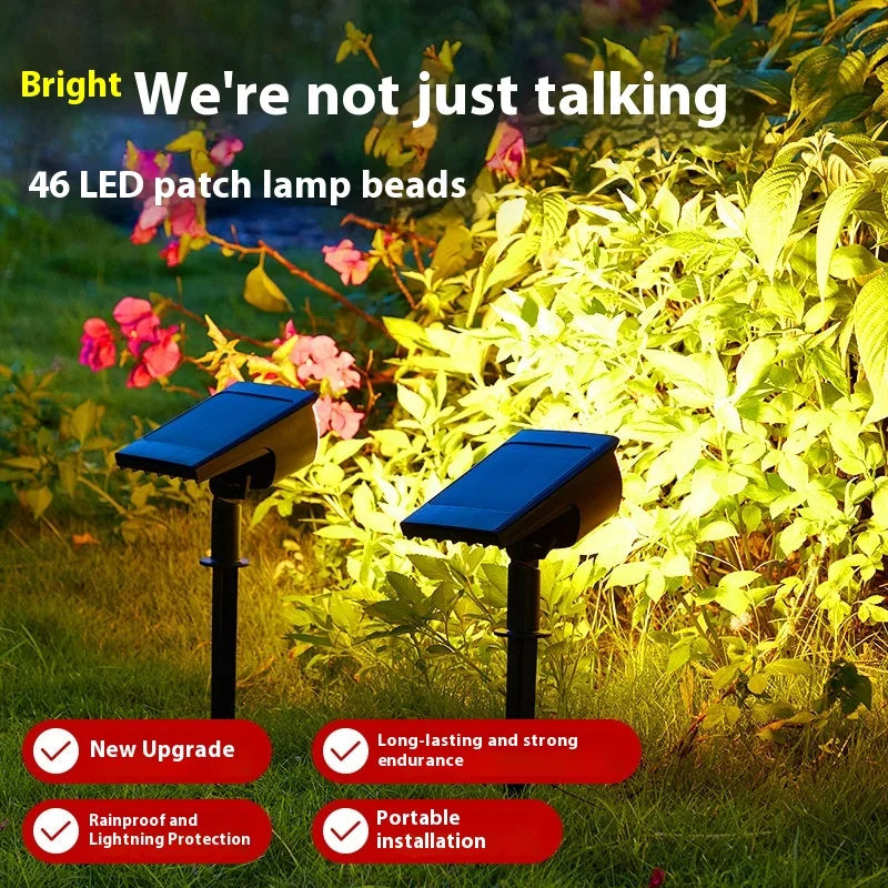Solar Spotlights, Tree Lights, Outdoor Waterproof Ground Plug Lights, Lawn Lights, and Household Garden and Courtyard Lights Oasis Select