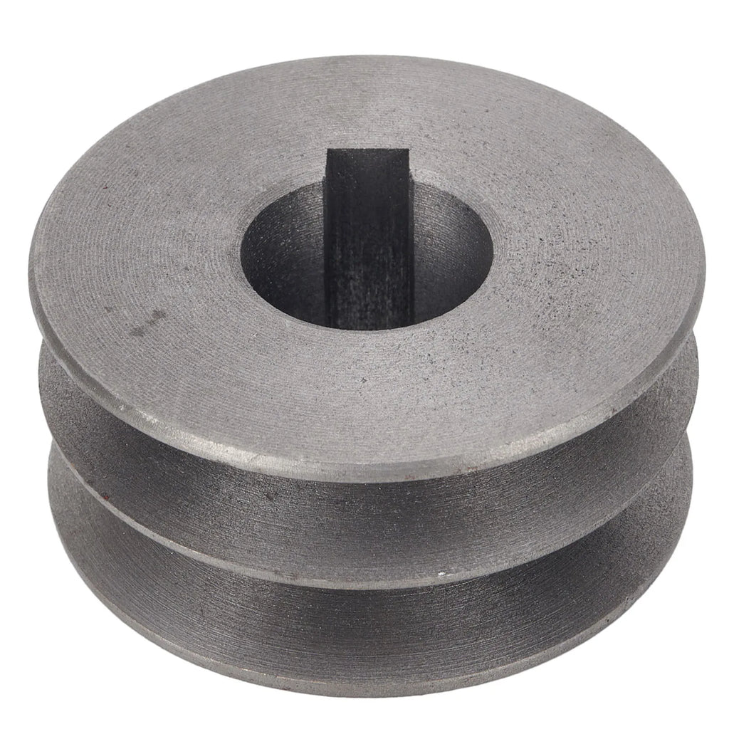 Motor Pulley V-Belt Pulley A Type Double Slot Pulley Motor Cast Iron Dia 50mm-100 Power Tool Accessory Oasis Select