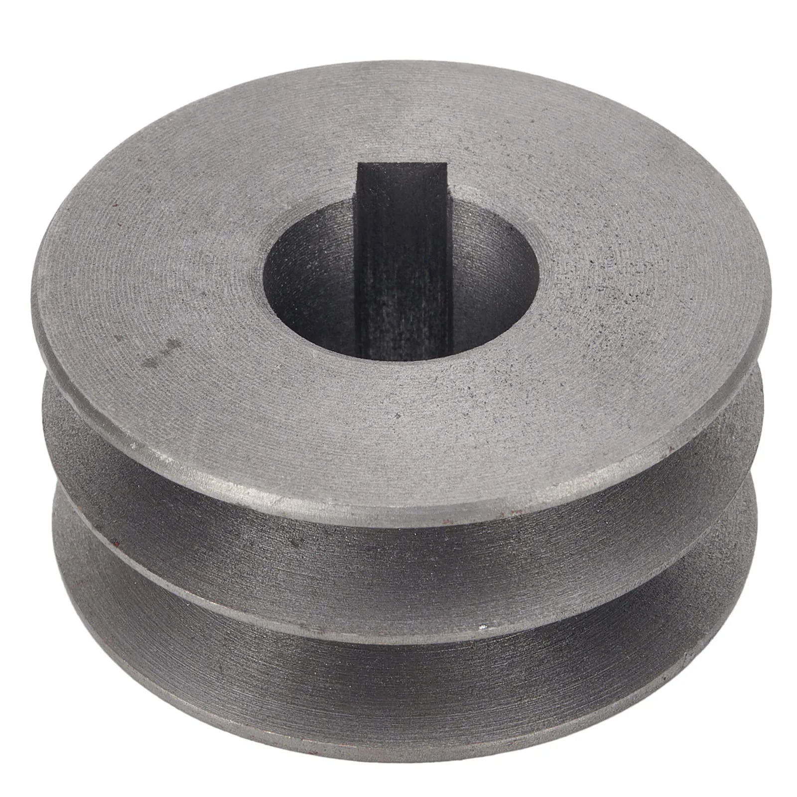 Motor Pulley V-Belt Pulley A Type Double Slot Pulley Motor Cast Iron Dia 50mm-100 Power Tool Accessory Oasis Select