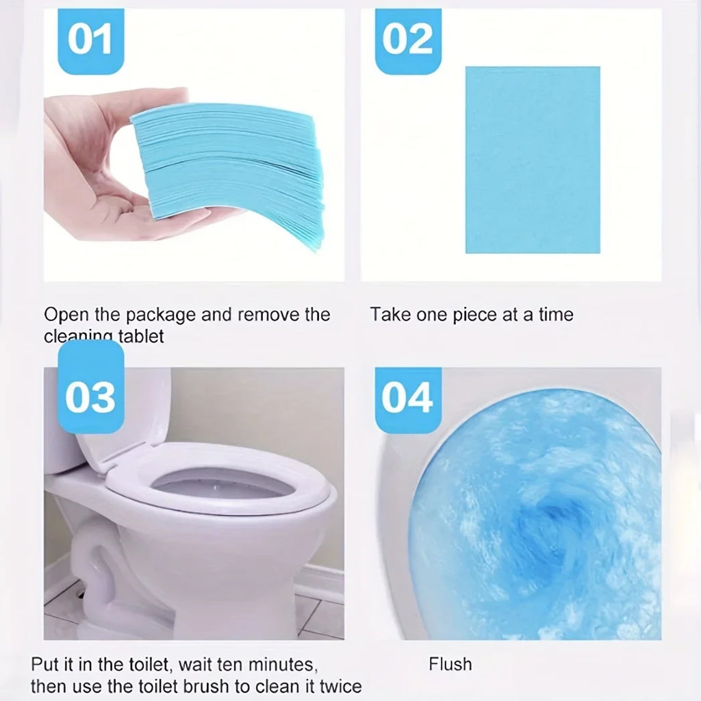 Toilet Cleaning Tablets 30pk | Citric Acid, Fume-Free & Fresh Toilet Cleaning Tablets Oasis Select
