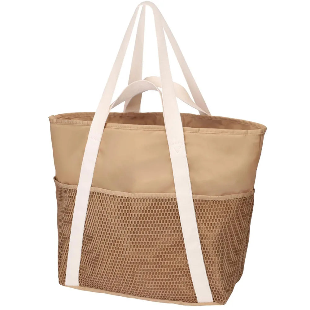 Large Capacity Waterproof Beach Tote for Travel Swimming and Outdoor Use Lightweight and with Comfortable Handles Oasis Select Brown China Mainland
