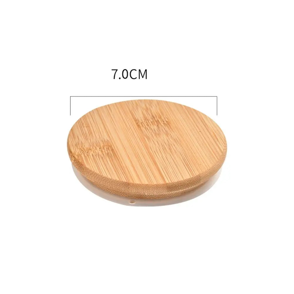 Bamboo Wood Cup Lid with Silicone Ring | Tea Set Cover Bamboo Cup Lid Oasis Select B1 9cm