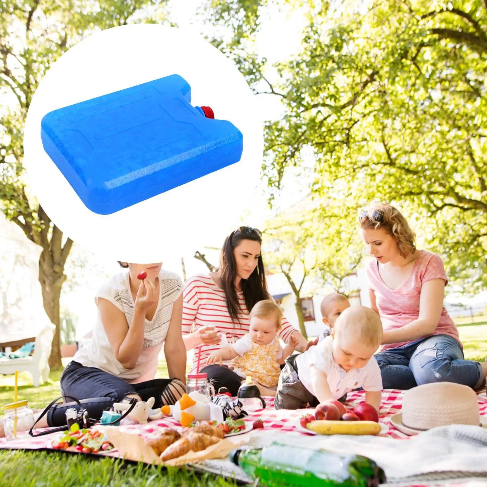 PE Ice Box Long Lasting Cooling Effect For Outdoor Picnic Food Fresh Keeping Refrigerated Transport And Home Daily Use Ice Box Oasis Select