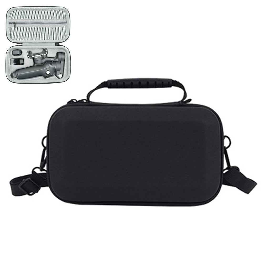 Portable Storage Bag Shockproof Handheld Action Camera Case with Shoulder Strap Camera Protective Case for DJI Osmo Mobile 7/7P Oasis Select Black Gray China Mainland