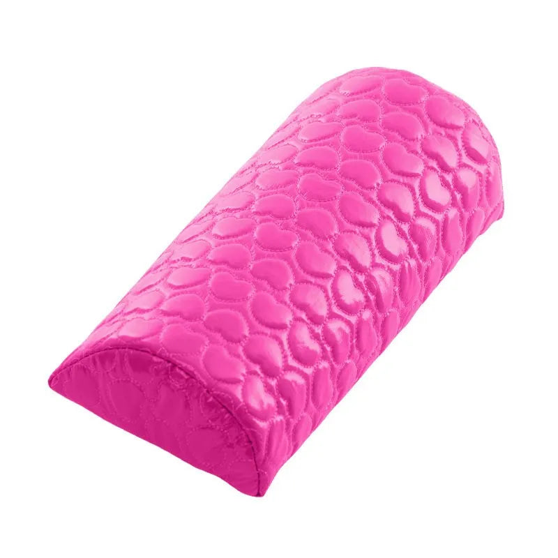 Nail Pillow Hand Rest for Nails Washable PU Leather Nail Armrest Detachable Manicure Hand Pillow Cushion Nail Art Accessories To Oasis Select Rose Red