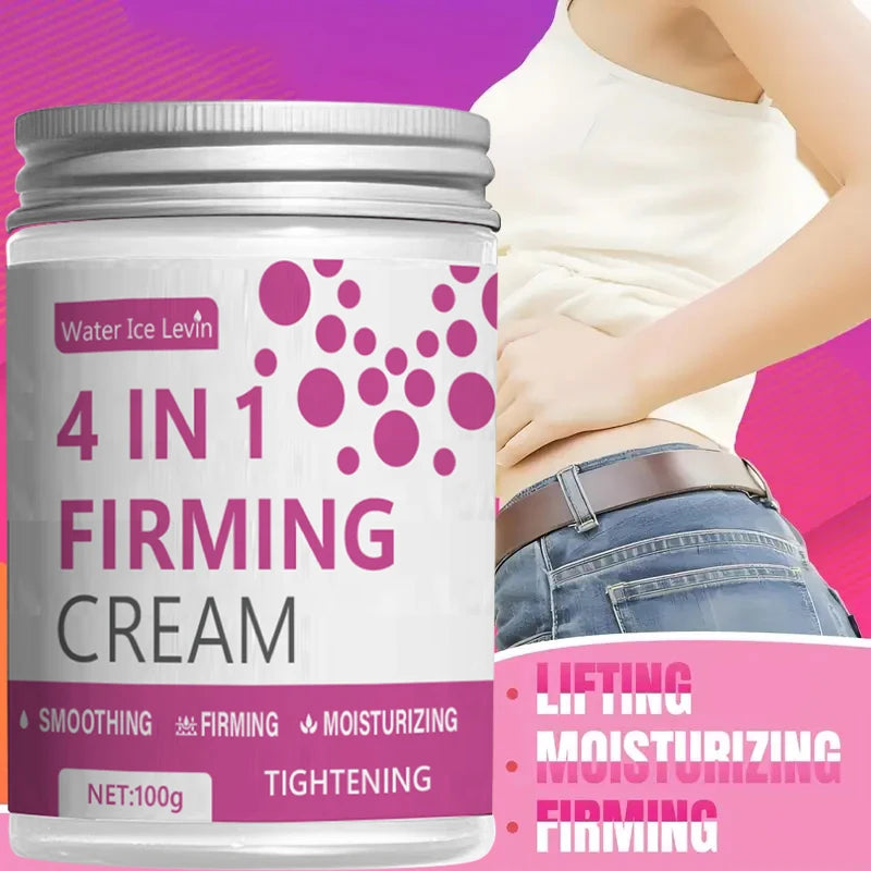 4 in 1 Firming Cream with Ginger, Aloe Vera and Coffee Extracts - Moisturizing Body Firming Cream for Abdomen, Arms and Legs Oasis Select