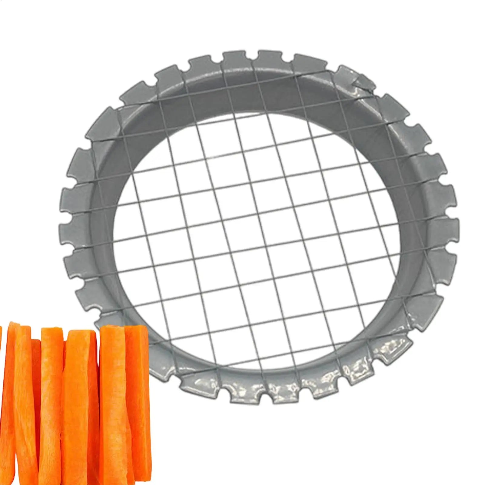 Stainless Steel Cubes Round Grid Cutter Slicer For Egg Mushrooms Vegetables Kitchen Cut Device Tools Non-slip Chopper Oasis Select