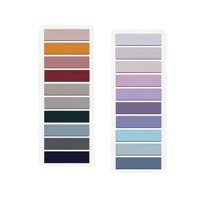 1/2Pcs 200 Sheets Colorful Sticky Notes Memo Pad Self Adhesive Label Note Bookmarks Notepad School Office Stationery Supplies Oasis Select Mix-2pcs 8