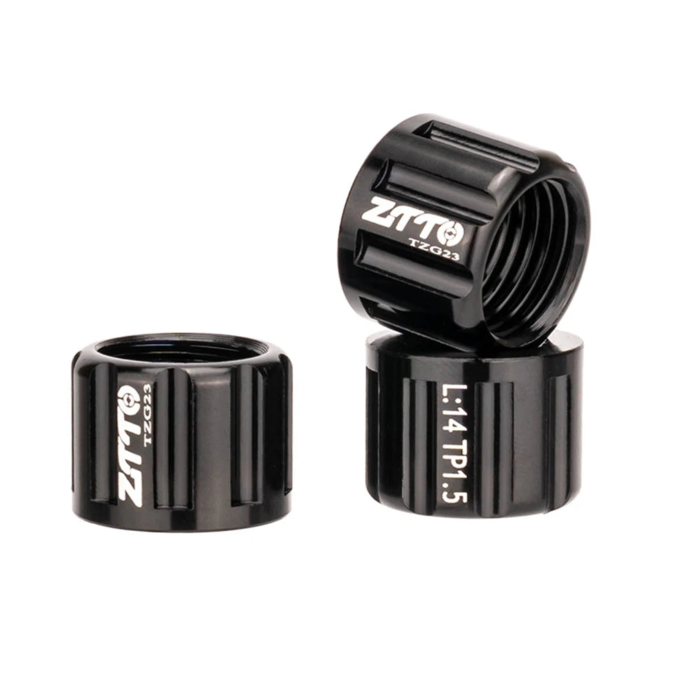 High Quality Bicycle Thru Axle Nut Hubs Shaft Cap Accessories Aluminum Alloy Bike Accessories 12 / 15mm Thru-axles Oasis Select