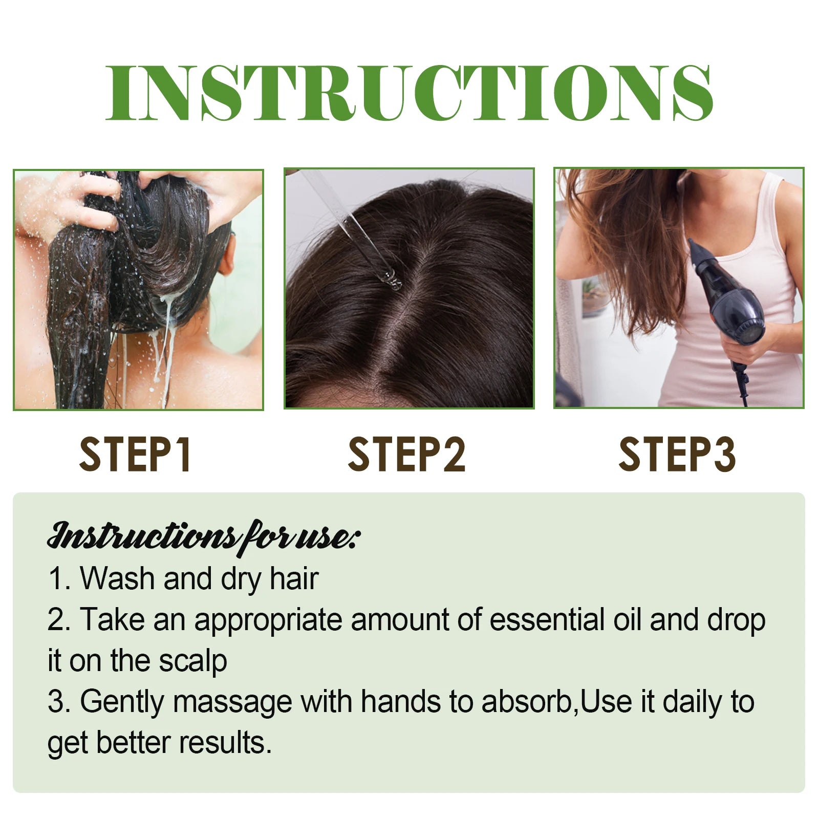 EELHOE Rosemary Hair Oil – Anti-Frizz, Shine & Scalp Care