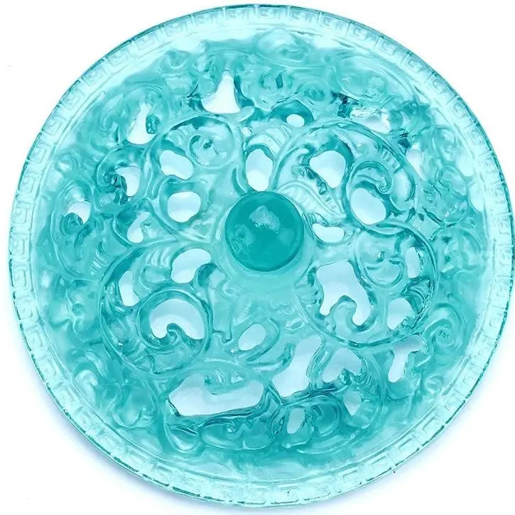 Ancient glass household aromatherapy furnace indoor tea ceremony incense for Buddhist Zen meaning glass incense seal furnace Oasis Select