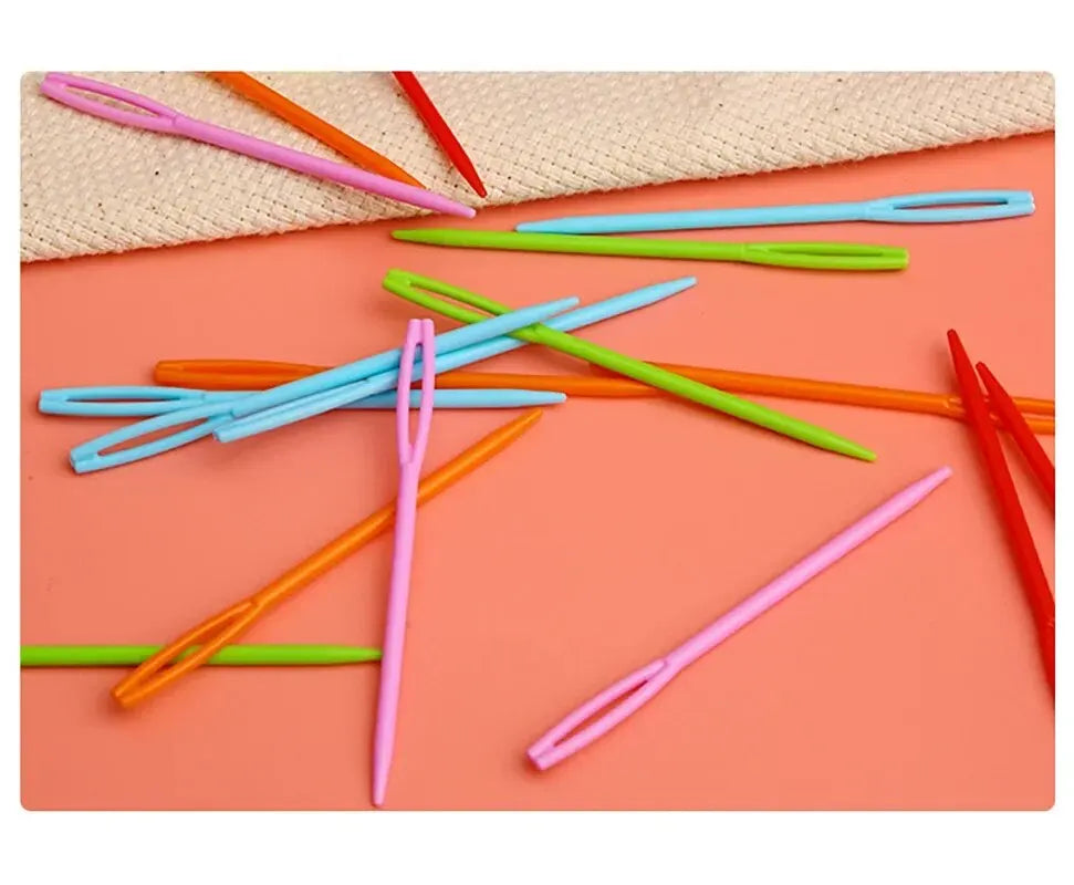 30-Piece Plastic Crochet Hooks & Knitting Needles Set | DIY Yarn Crochet Hook Set Oasis Select