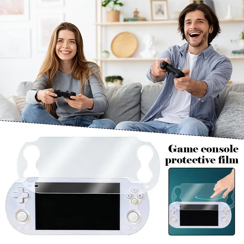 Screen Protector for Anbernic RG Vita Pro Game Console, HD Full Coverage Soft Film, Anti-Scratch Ultra Clear Screen Cover Oasis Select