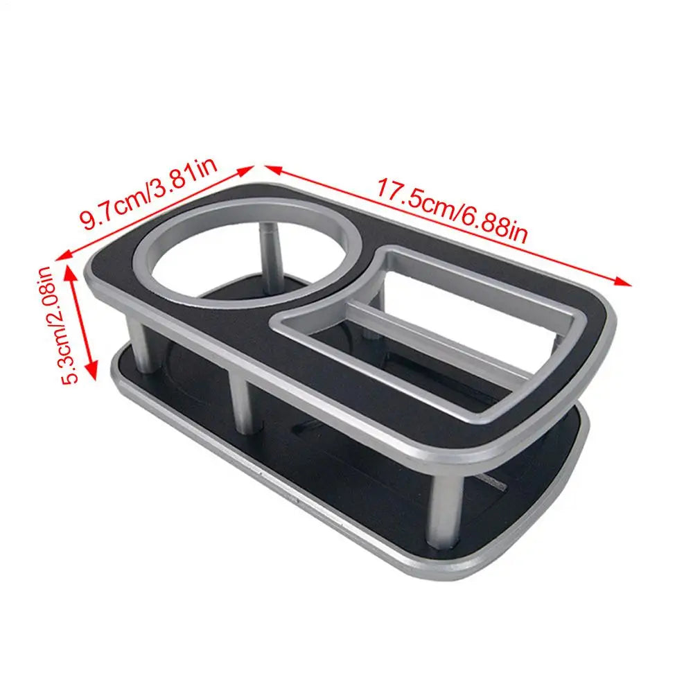 Car Dashboard Beverage Holder Sturdy Rack Mount Versatile Home Water Cup Drink Stand Holder for Cars Trucks SUVs Boat Van Oasis Select Black