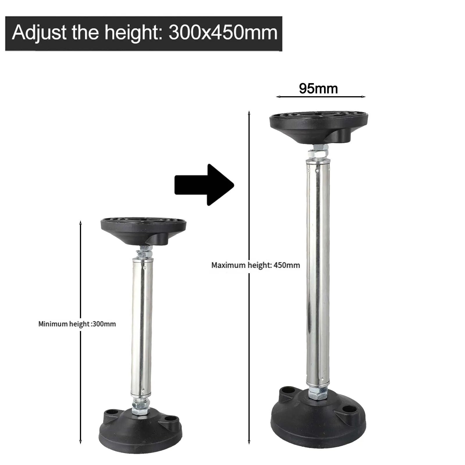 Telescopic Cabinet Support Rod 300kg Adjustable Sink Prop 1-2pcs Cabinet Support Rod Oasis Select 2pcs