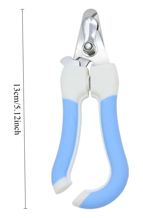 Pet Nail Clippers for Dogs & Cats | Safety Guard & Steel Blades