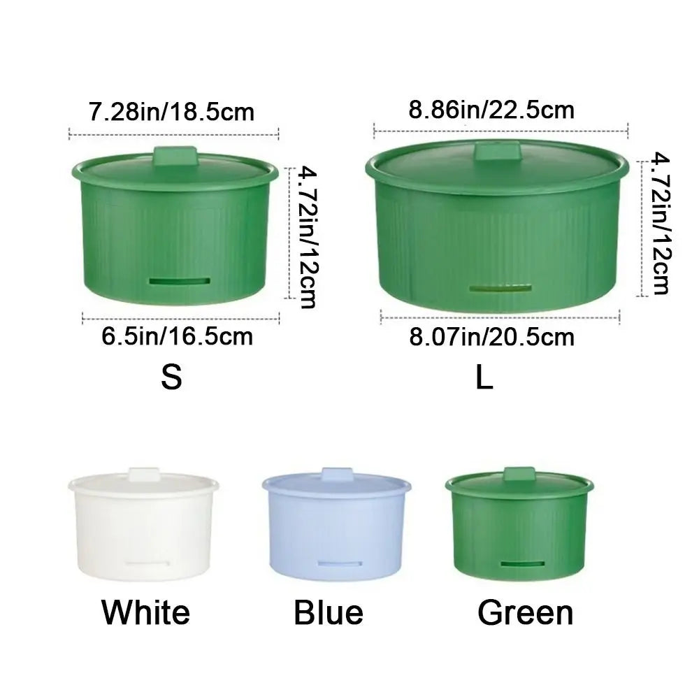 Plastic Bean Sprout Nursery Pots Ventilated Split Structure Healthy Food Sprouter Stackable Non Toxic Bean Sprout Grower Oasis Select