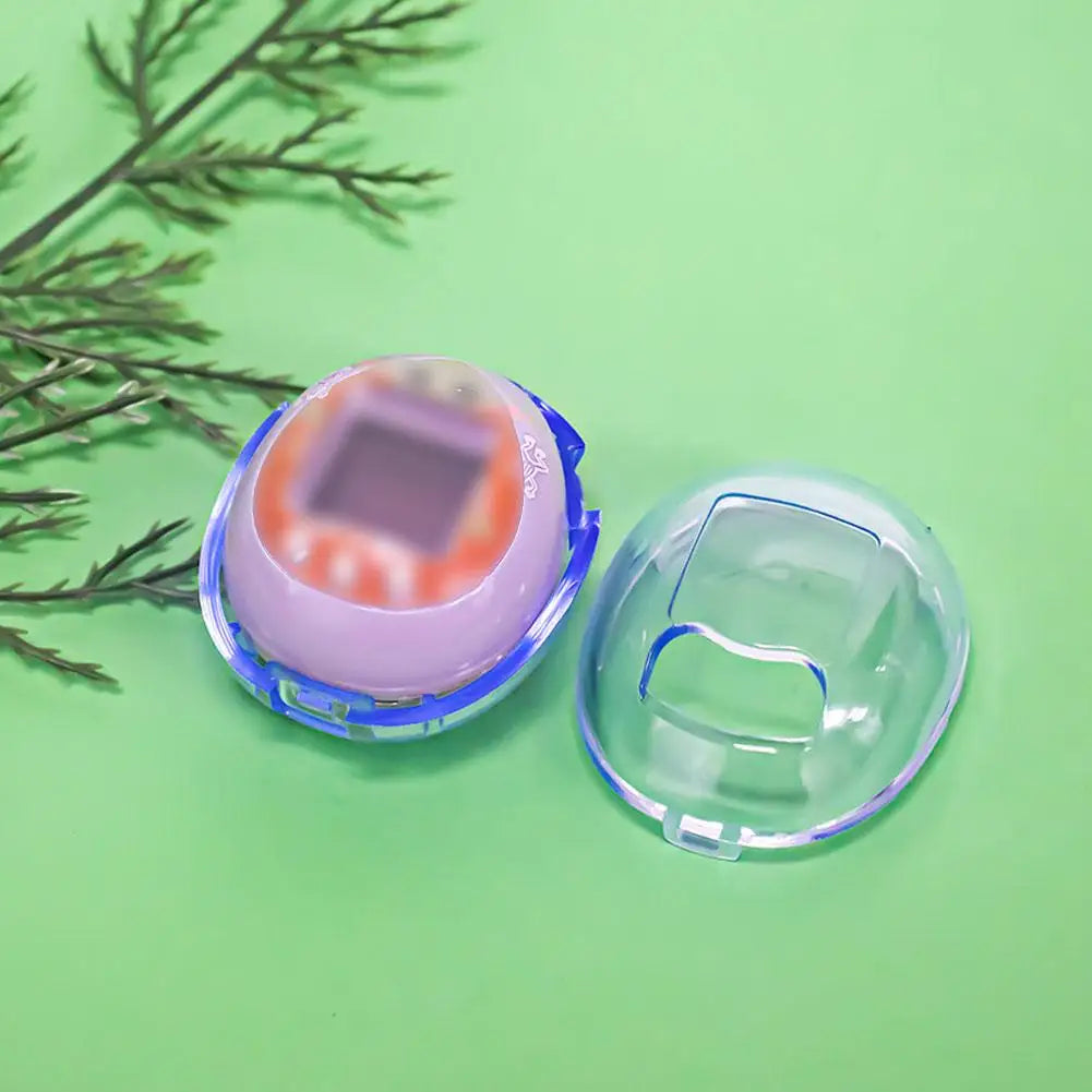 Transparent Protective Case Crystal PC Anti-Scratch Hard Shell Full Coverage Dustproof Clear Cover for Tamagotchi Nano Oasis Select