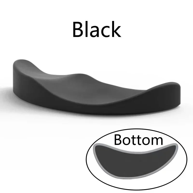 Gliding Wrist Rest, Ergonomic Wrist Rest for Mouse Gliding Palm Rest for Right Relieve Hand Fatigue for Office Work Gaming Oasis Select black
