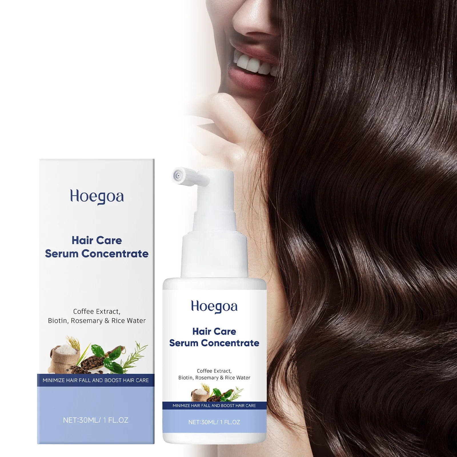 HOEGOA Nourishing Hair Serum – Scalp & Root Moisturizing Spray Hair Care Serum Oasis Select Default Title