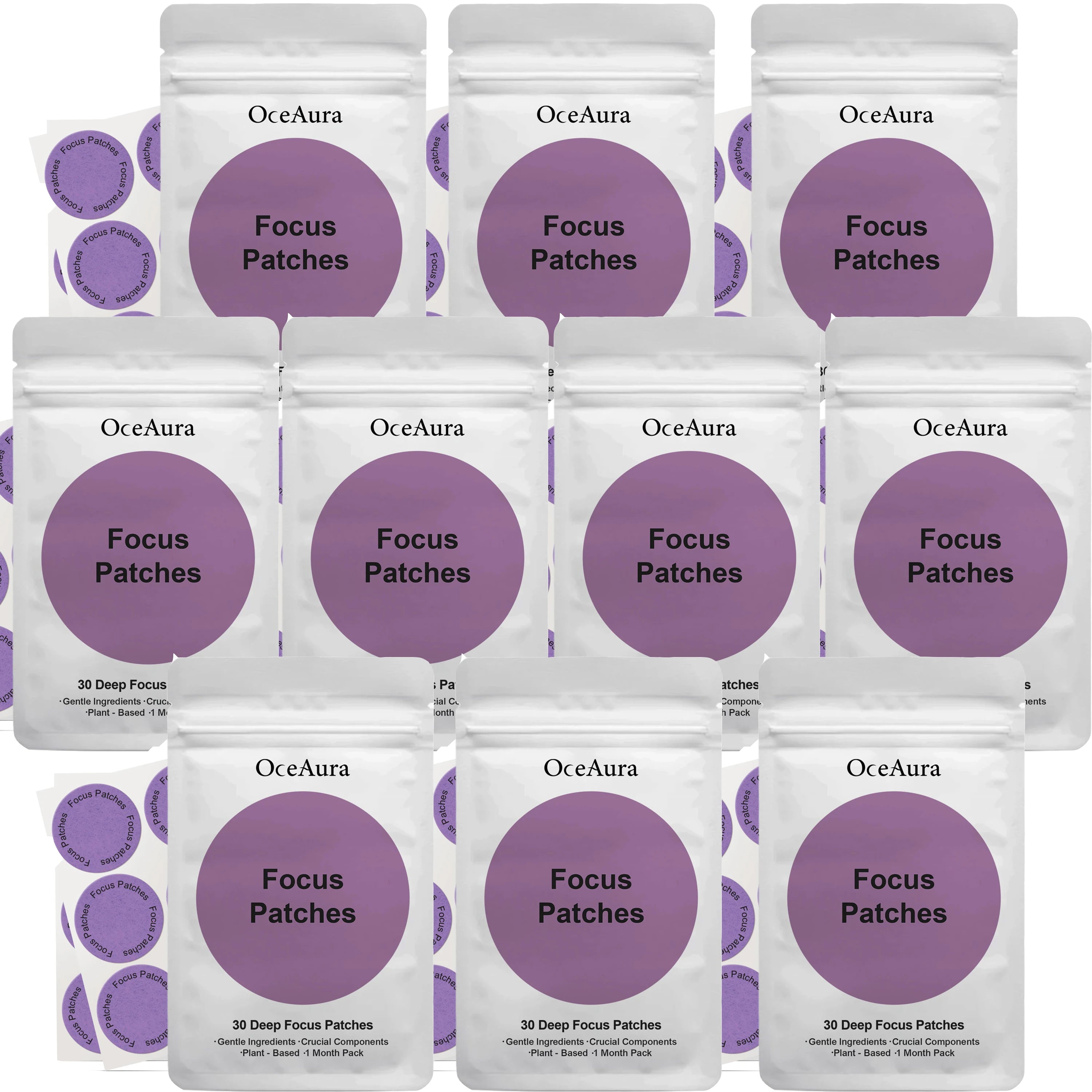 OceAura Slimming Patches – Fat Burning & Belly Tightening (30 ct) Slimming Body Patch Oasis Select 10pcs