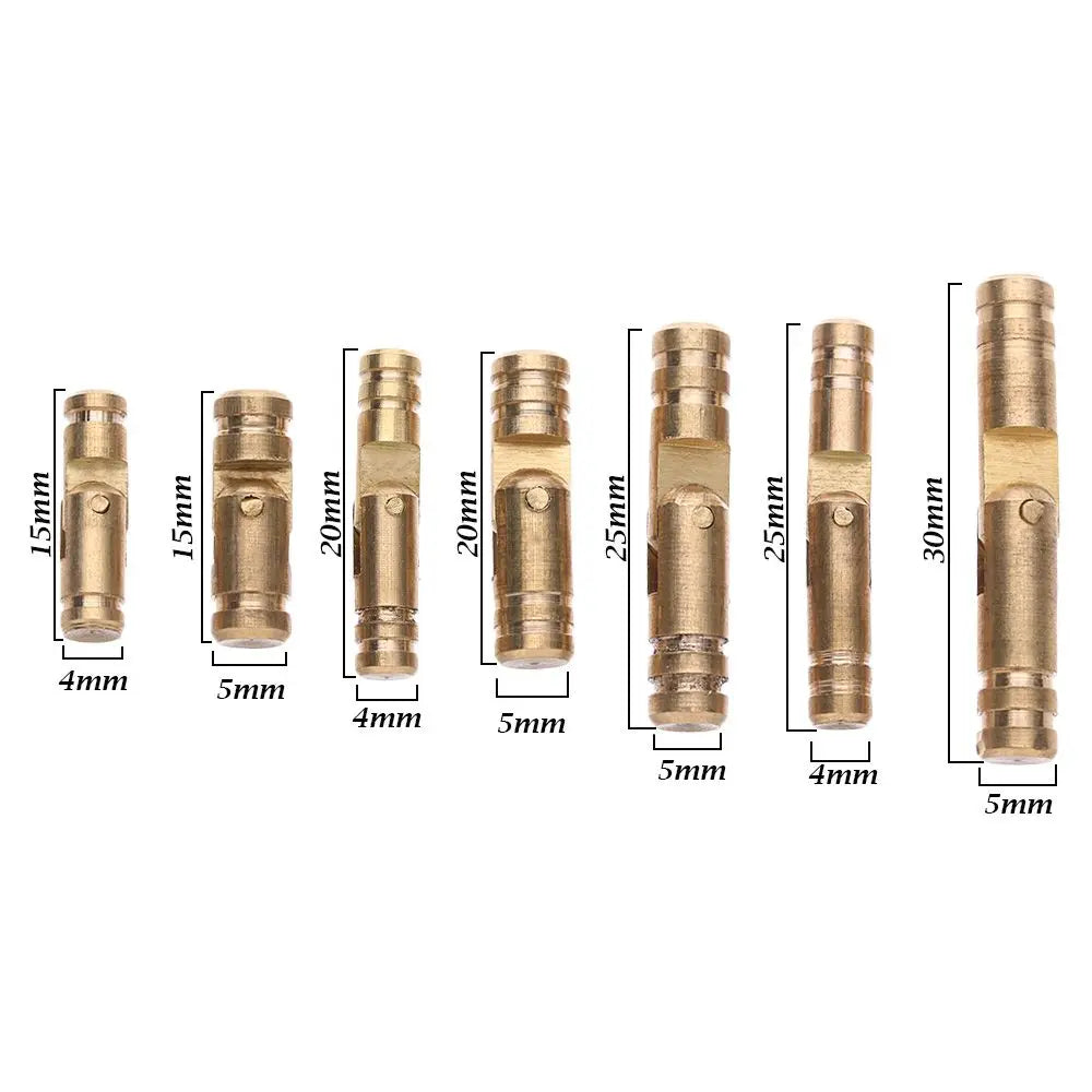 Folded Connector Soft Close Concealed Pure Copper Jewelry Box Supplies Barrel Hinge Furniture Hardware Wine Wooden Case Hinges Oasis Select