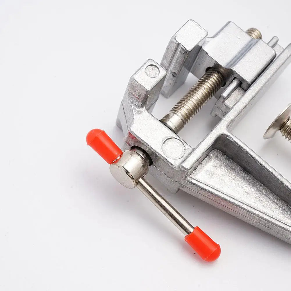 Mini Bench Vise Muliti-Funcational 3.55mm Aluminum Pliers Clamp Hobby Flat Small On Miniature Tool Vice Table Jewelers F8E8 Oasis Select