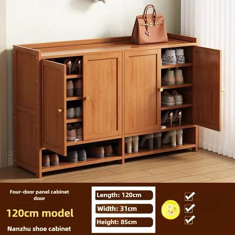 Multi-functional shoe cabinet shoe rack large capacity shoe storage rack dustproof multi-layer shelf Oasis Select Four door A