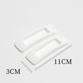 2PCS Window Cabinet Drawer Handles Self-adhesive Door Wardrobe Handle Organizer Paste Open Sliding Knob Auxiliary Device Oasis Select White 2PCS