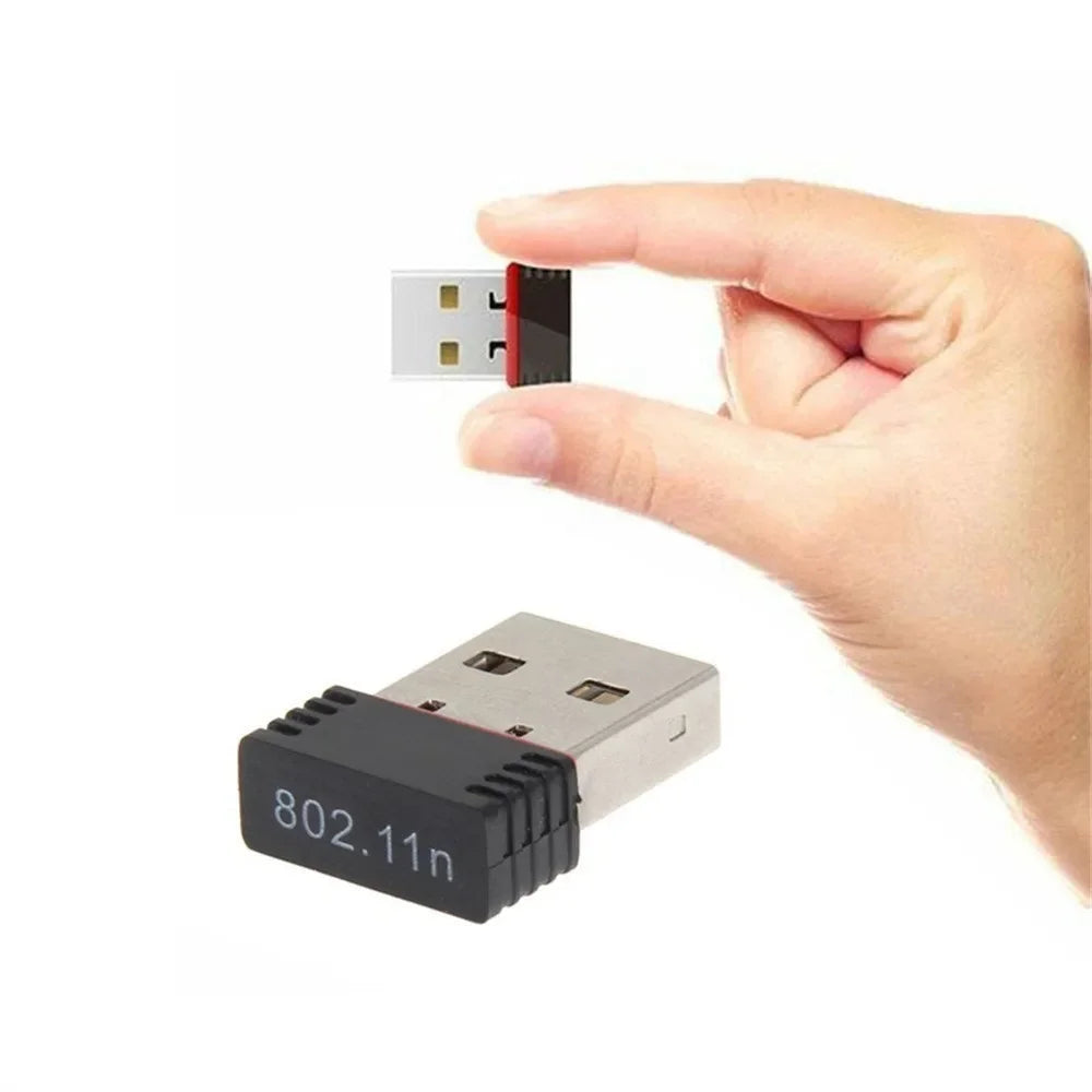 RTL8188 150Mbps USB WiFi Adapter for Raspberry Pi,Wireless Network Card Adapter WiFi Dongle for Desktop Laptop PC Windows RTL818 Oasis Select