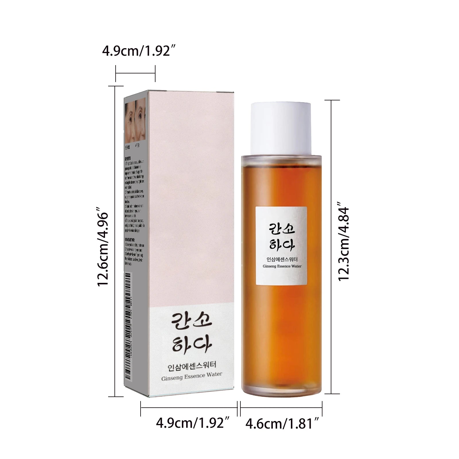 Ginseng Face Essence Moisturize Lighten Fine Line Smooth Restores Dry Dull Skin Brighten Serum Hydrating Facial Care Toner Oasis Select